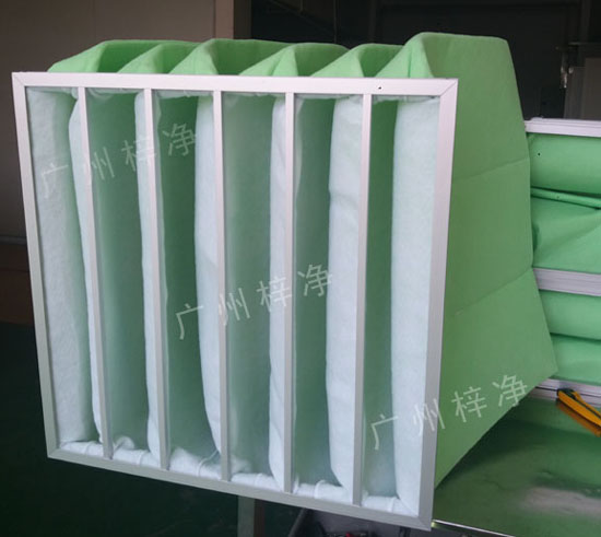G4級袋式初效過濾器用于空調(diào)通風(fēng)系統(tǒng)預(yù)過濾