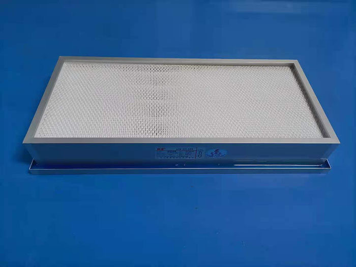 液槽式高效過濾器密封性能好，安裝方便，效率高，阻力低，運行成本低。