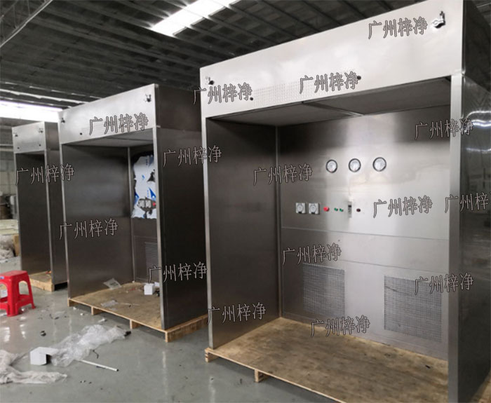 大型負(fù)壓稱量間產(chǎn)品內(nèi)部結(jié)構(gòu)展示圖